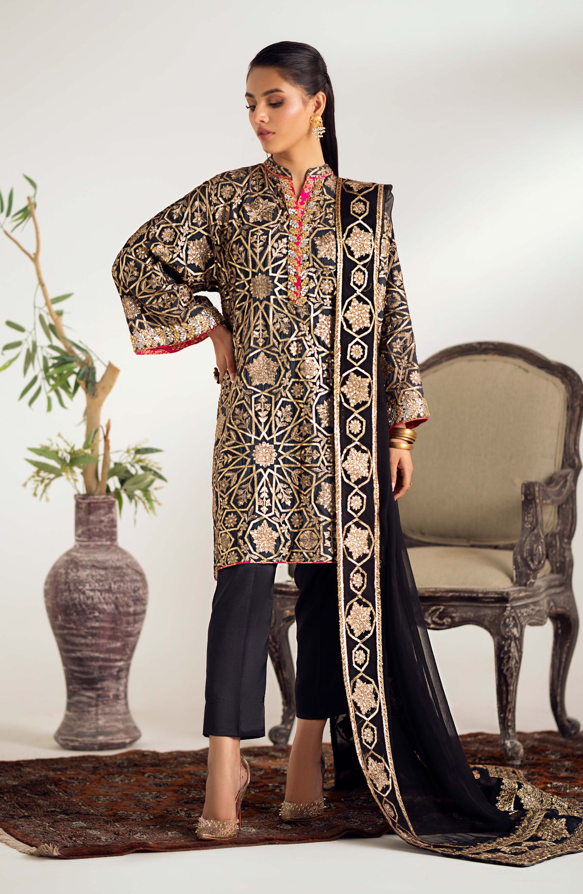 Maryum N Maria | Dastan Formals | ALIRA - MS40016 - Ladies Clothes - Maria Faisal