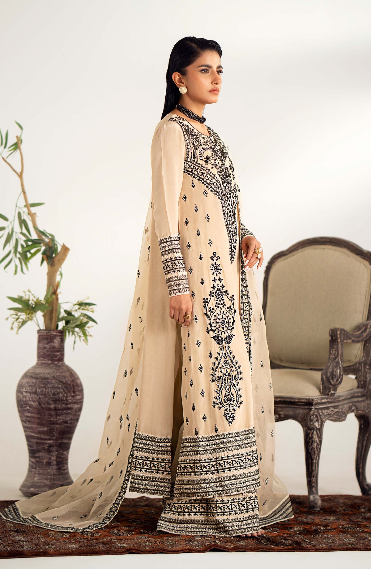 Maryum N Maria | Dastan Formals | DEYA - MS40022 - Ladies Clothes - Maria Faisal