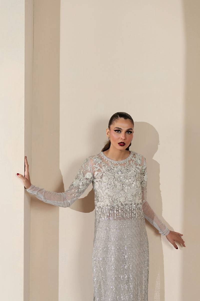 Khakaa | Serie Luxuriante 25 | Silverion - Ladies Clothes - Maria Faisal