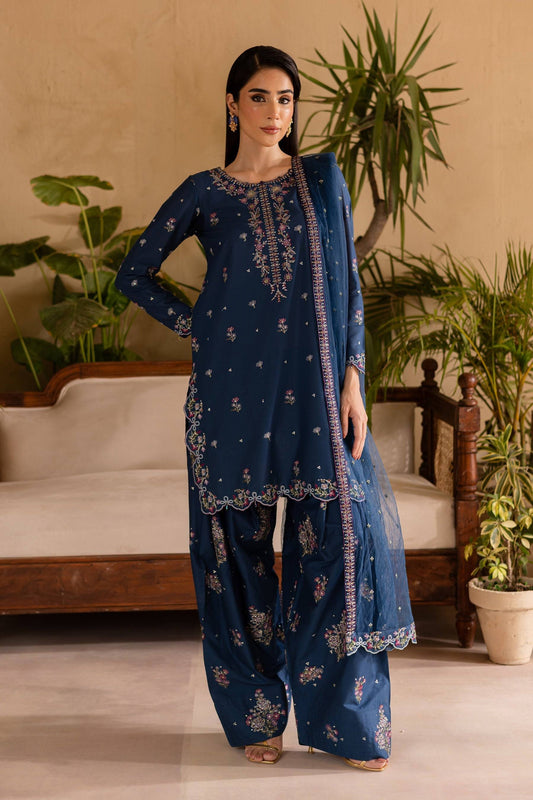 Batik | Nyra Embroidered Summer Solids | Perk by Maria Faisal - Registered Vendor of : Batik - type : Ladies Clothes - 100% original wedding dresses