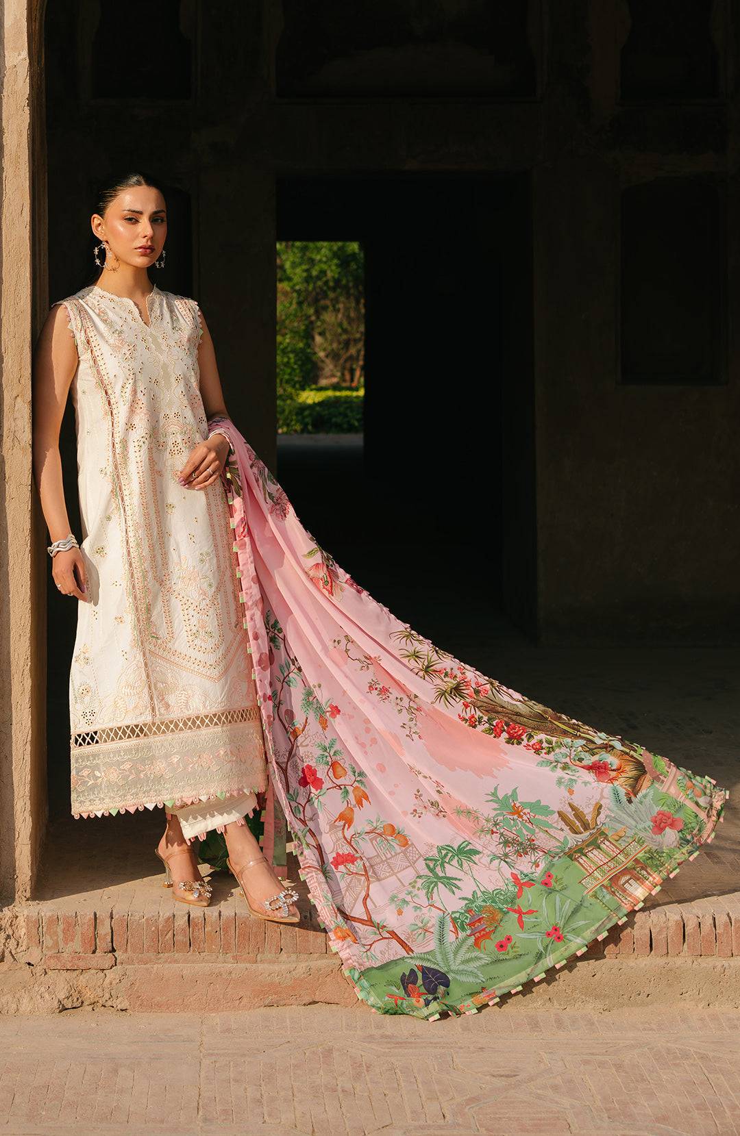 Fiona | Sarang Lawn 25 | Nevin by Maria Faisal - Registered Vendor of : Fiona - type : Ladies Clothes - 100% original wedding dresses