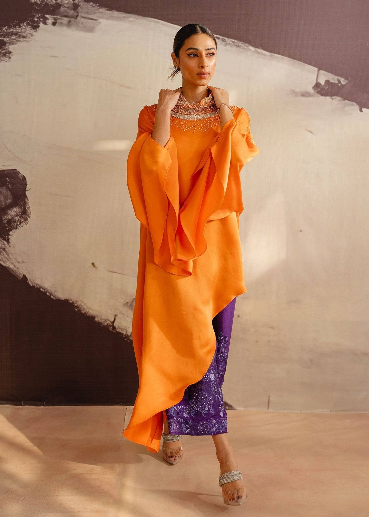 Mahgul | Eye of Cemal | Mandarin Glow by Maria Faisal - Registered Vendor of : Mahgul - type : Ladies Clothes - 100% original wedding dresses