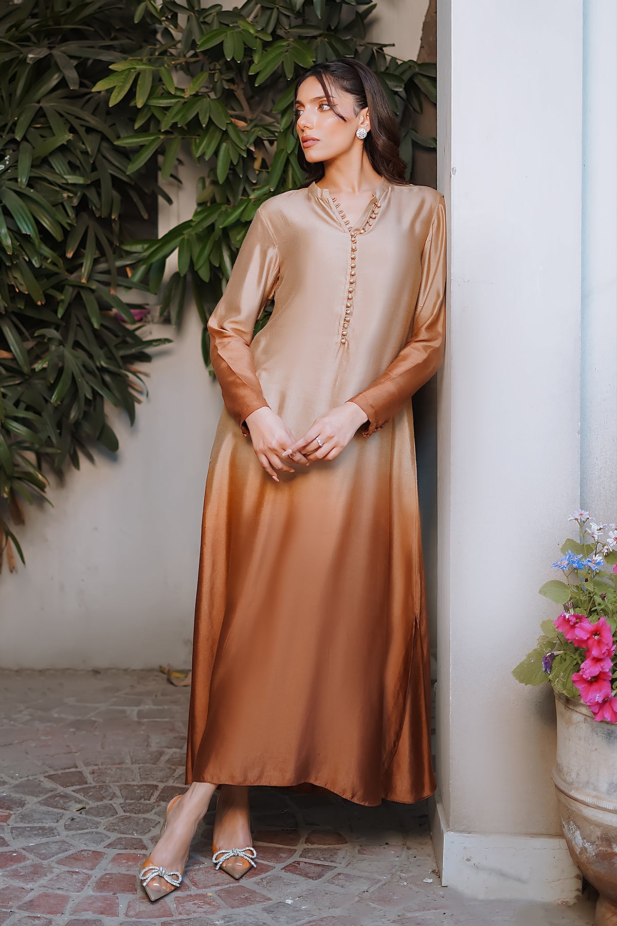 Erum Khan | Nue Pret | Sunset Dusk - Ladies Clothes - Maria Faisal