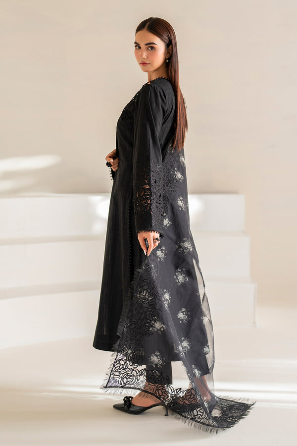 Baroque | Luxury Pret 24 | LAWN UF-673 - Designer Dress with Intricate embroidery and embellishments. Shop elegent wedding dress at Maria Faisal.