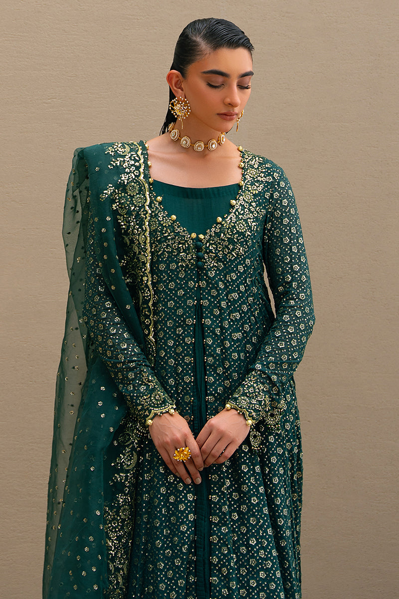 Cross Stitch | Wedding Collection 24 | GREEN SPRING - Ladies Clothes - Maria Faisal