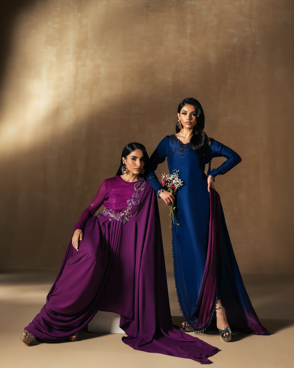 Vasal | Zyra Luxe Pret 26 | Divine drape - Ladies Clothes - Maria Faisal