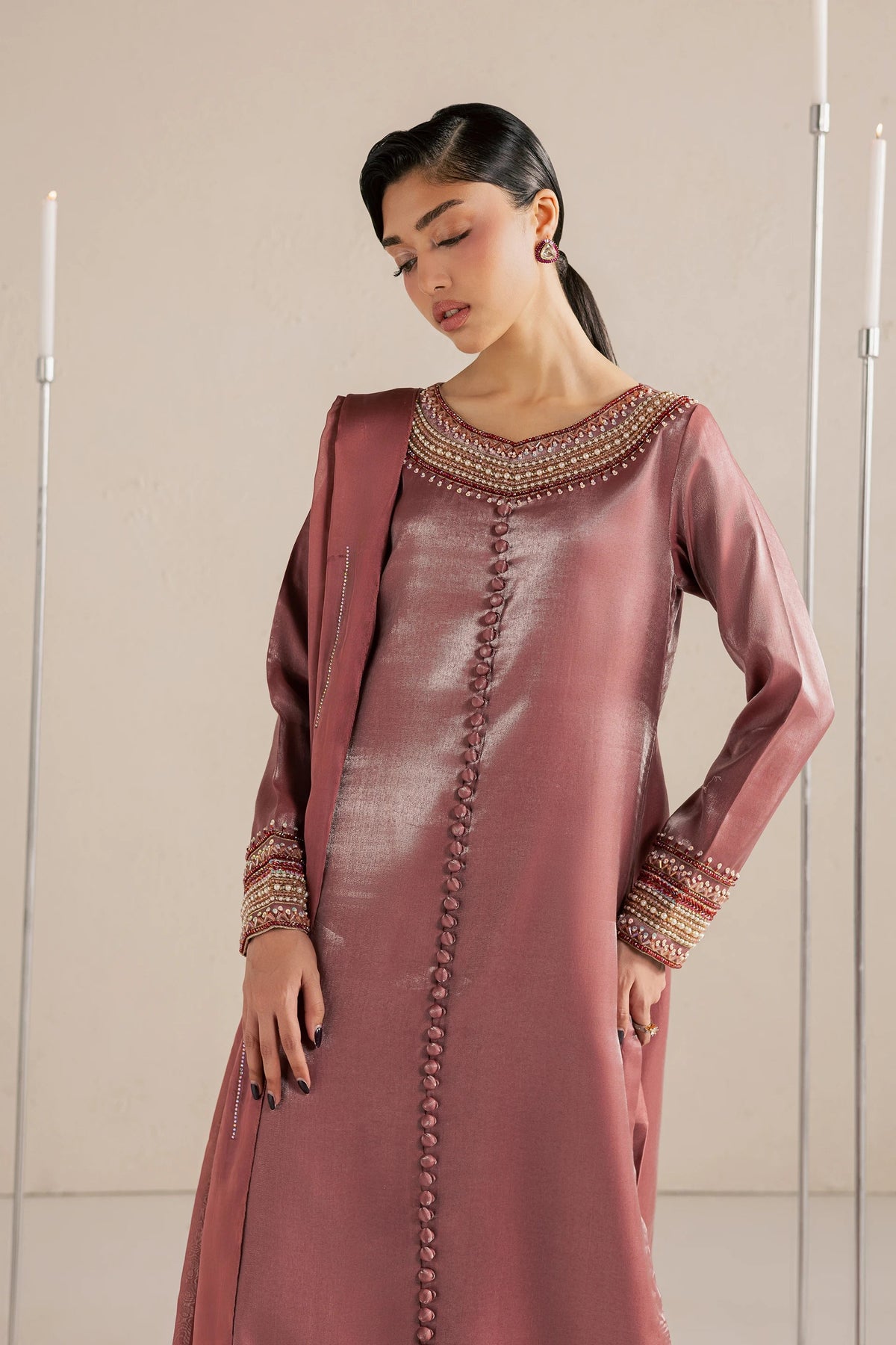 Vanya | Meraki Formals | FF-87 - Formal Dress - available at Maria Faisal in UK and USA.