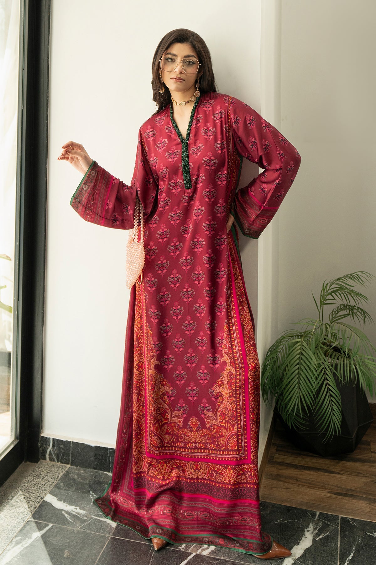 Erum Khan | Eid Edit 25 | Berry Babe by Maria Faisal - Registered Vendor of : Erum Khan - type : Ladies Clothes - 100% original wedding dresses