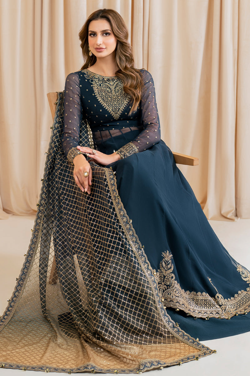 Jazmin | Formals Collection | CHIFFON UC-3047 - Ladies Clothes - Maria Faisal