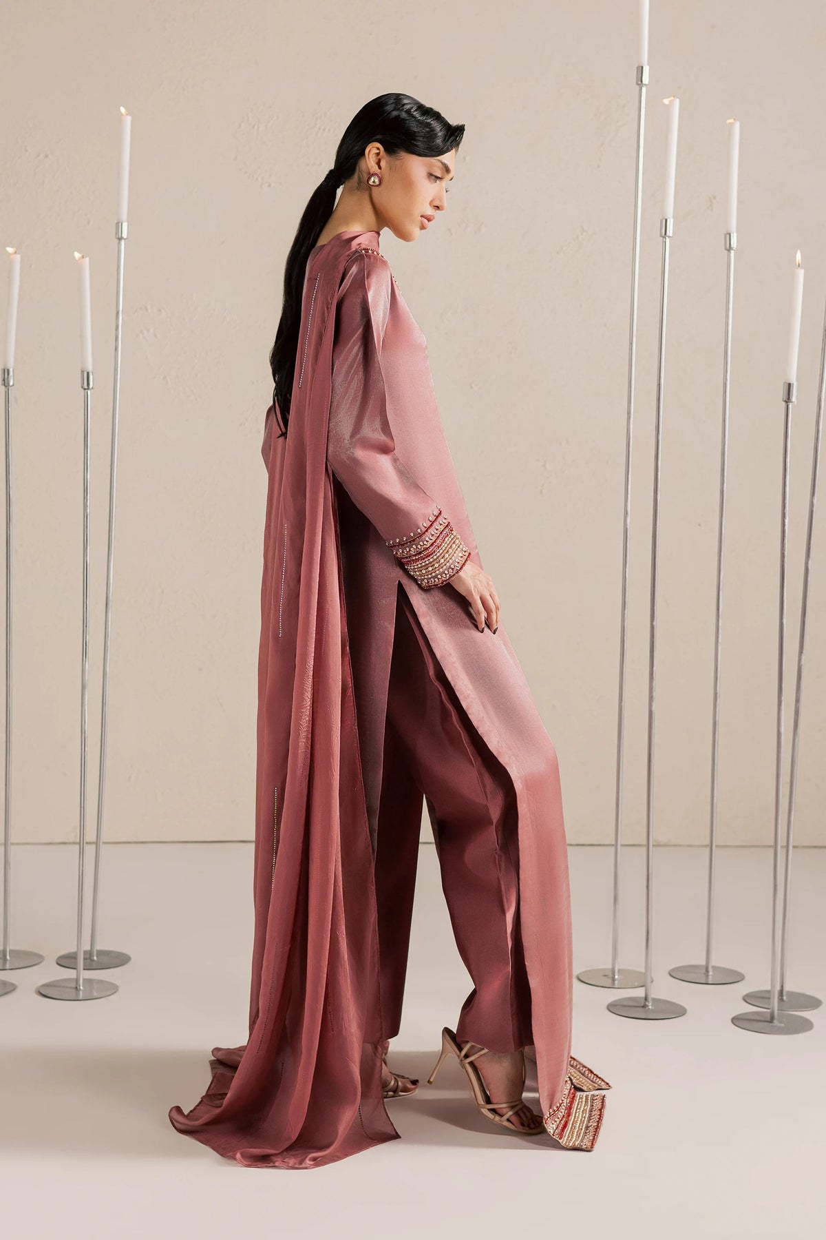 Vanya | Meraki Formals | FF-87 - Formal Dress - available at Maria Faisal in UK and USA.