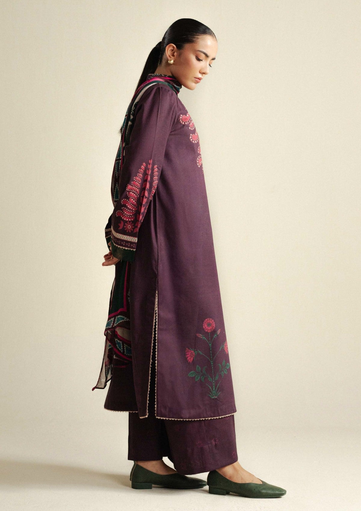Zara Shahjahan | Coco Prints 25 | Lilt-7A - Ladies Clothes - Maria Faisal