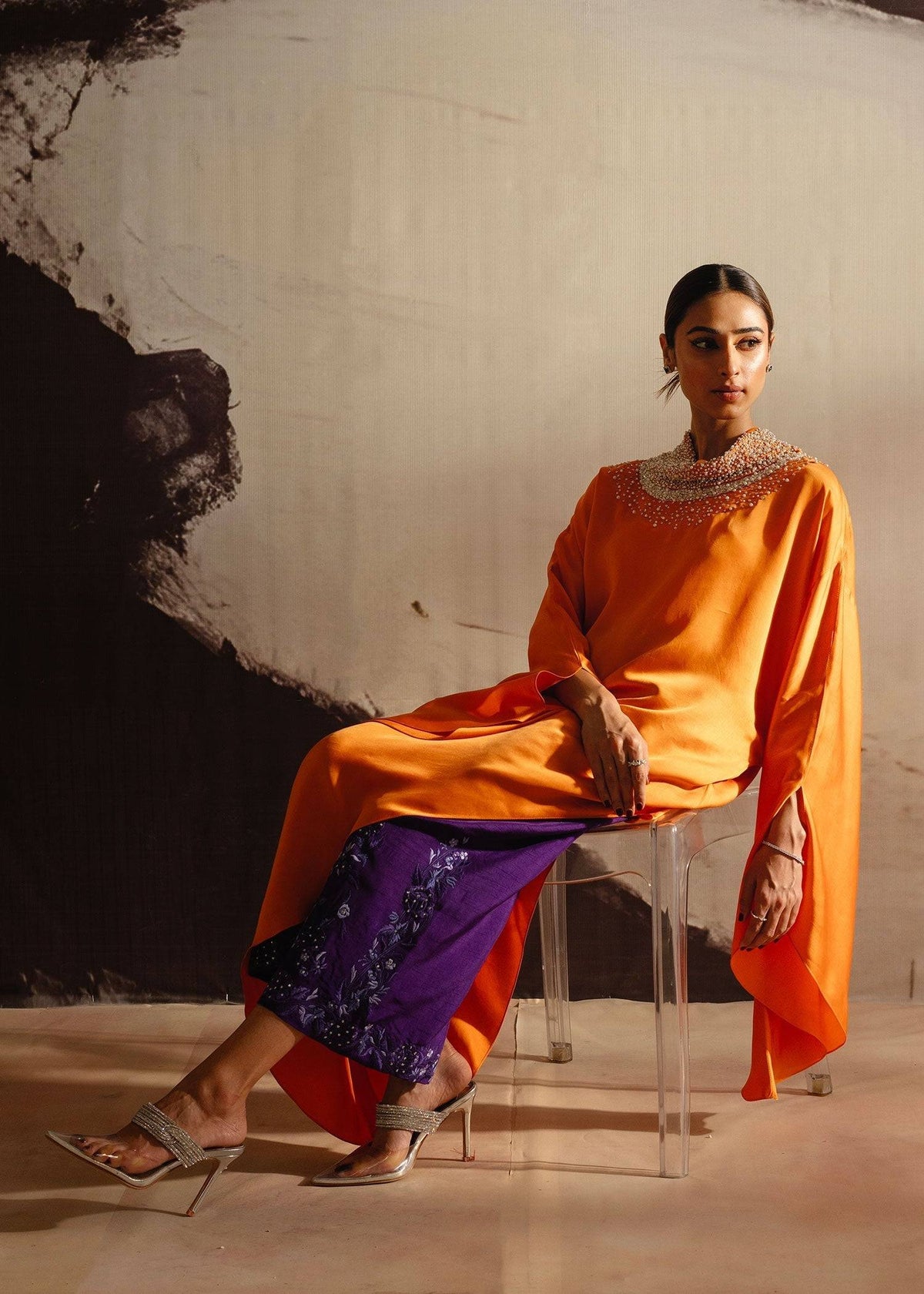 Mahgul | Eye of Cemal | Mandarin Glow by Maria Faisal - Registered Vendor of : Mahgul - type : Ladies Clothes - 100% original wedding dresses