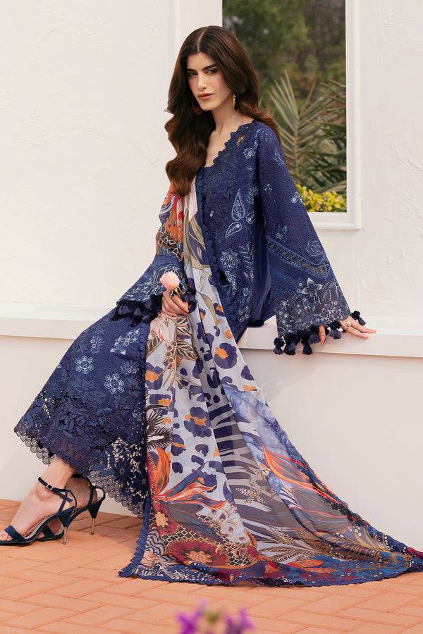 Baroque | Eid Lawn 25 | EL-D07 by Maria Faisal - Registered Vendor of : Baroque - type : Ladies Clothes - 100% original wedding dresses