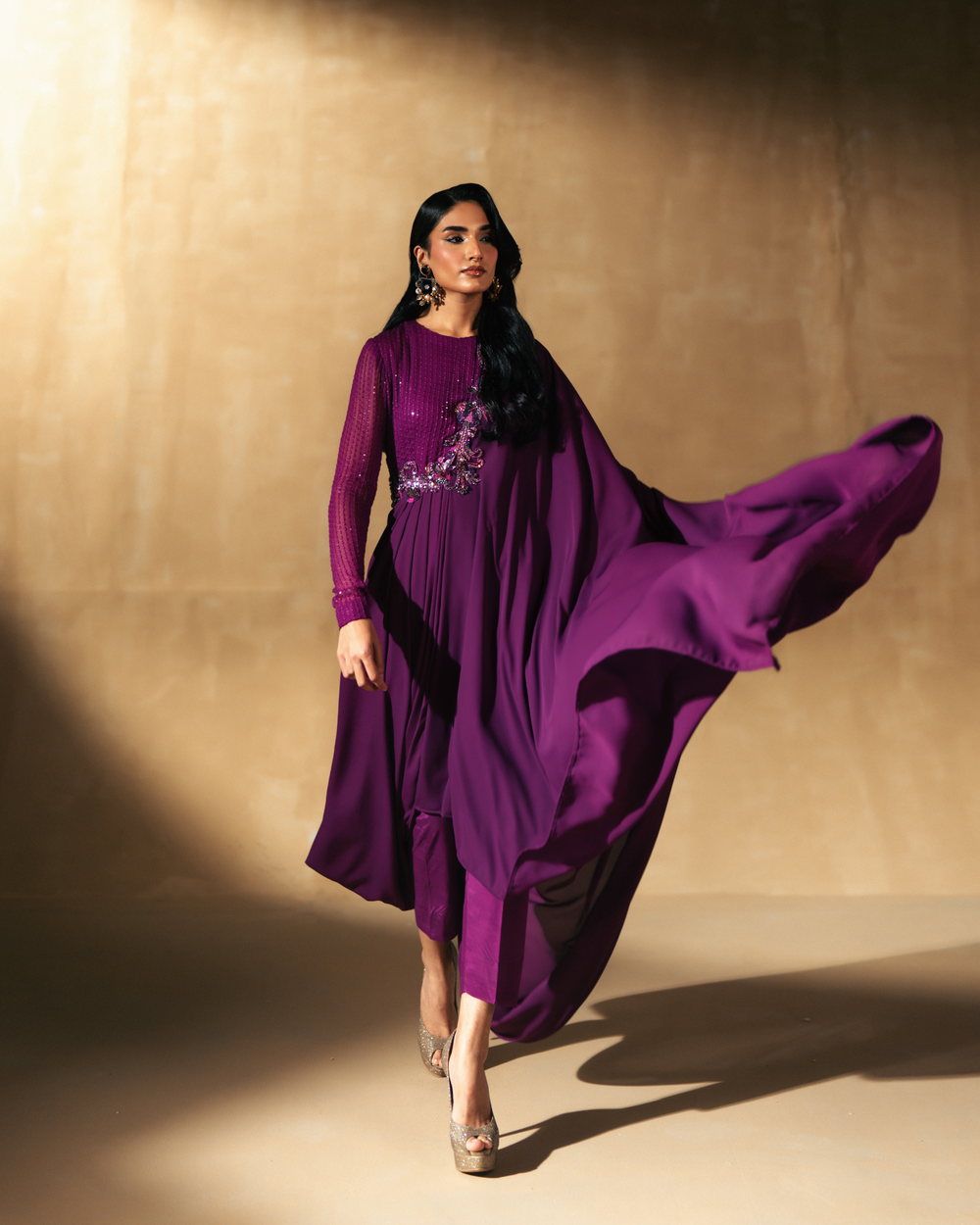 Vasal | Zyra Luxe Pret 26 | Divine drape - Ladies Clothes - Maria Faisal