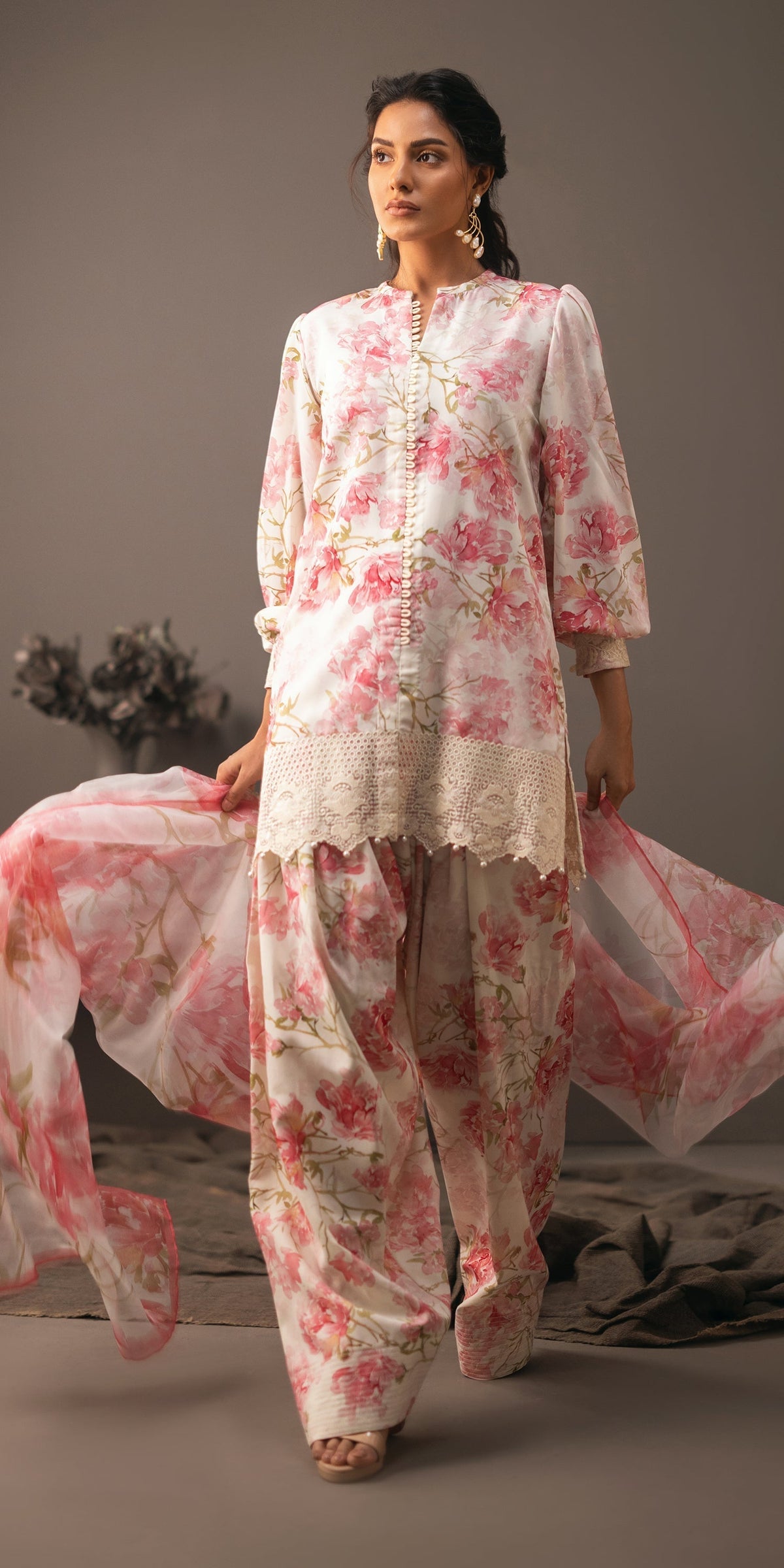Erum Khan | Beyond Basic | BOLD BOUQUET - Designer Dress with Intricate embroidery and embellishments. Shop elegent wedding dress at Maria Faisal.