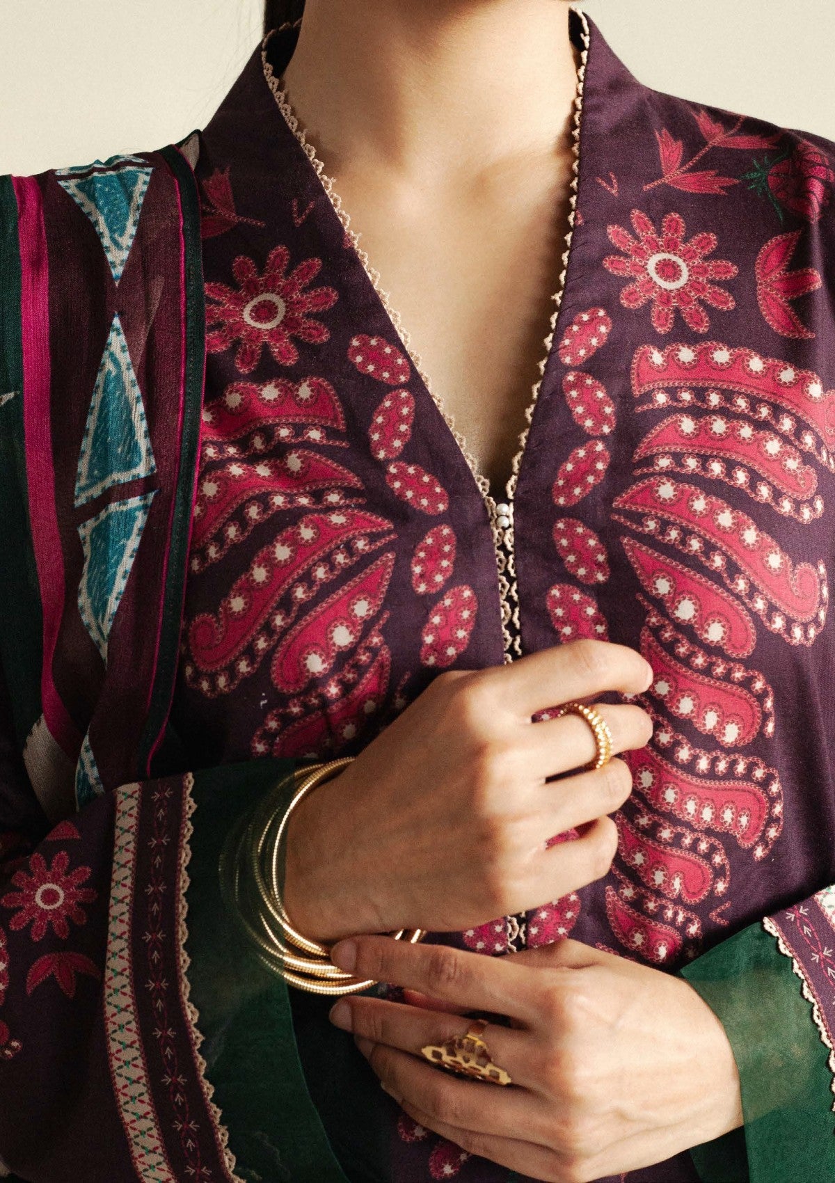 Zara Shahjahan | Coco Prints 25 | Lilt-7A - Ladies Clothes - Maria Faisal