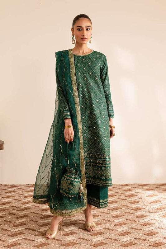 Batik | Reception Luxe Edit | Forest Green by Maria Faisal - Registered Vendor of : Batik - type : Ladies Clothes - 100% original wedding dresses