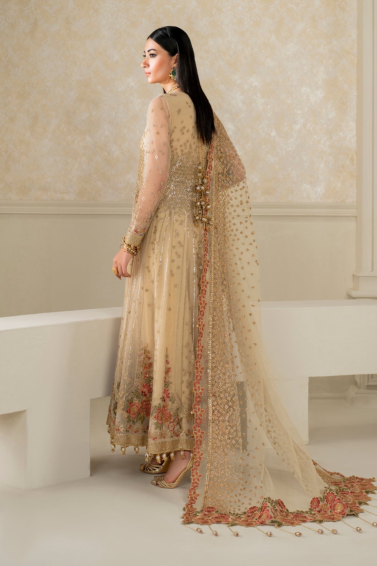 Baroque | Formal Collection | UF-4159 - Ladies Clothes - Maria Faisal
