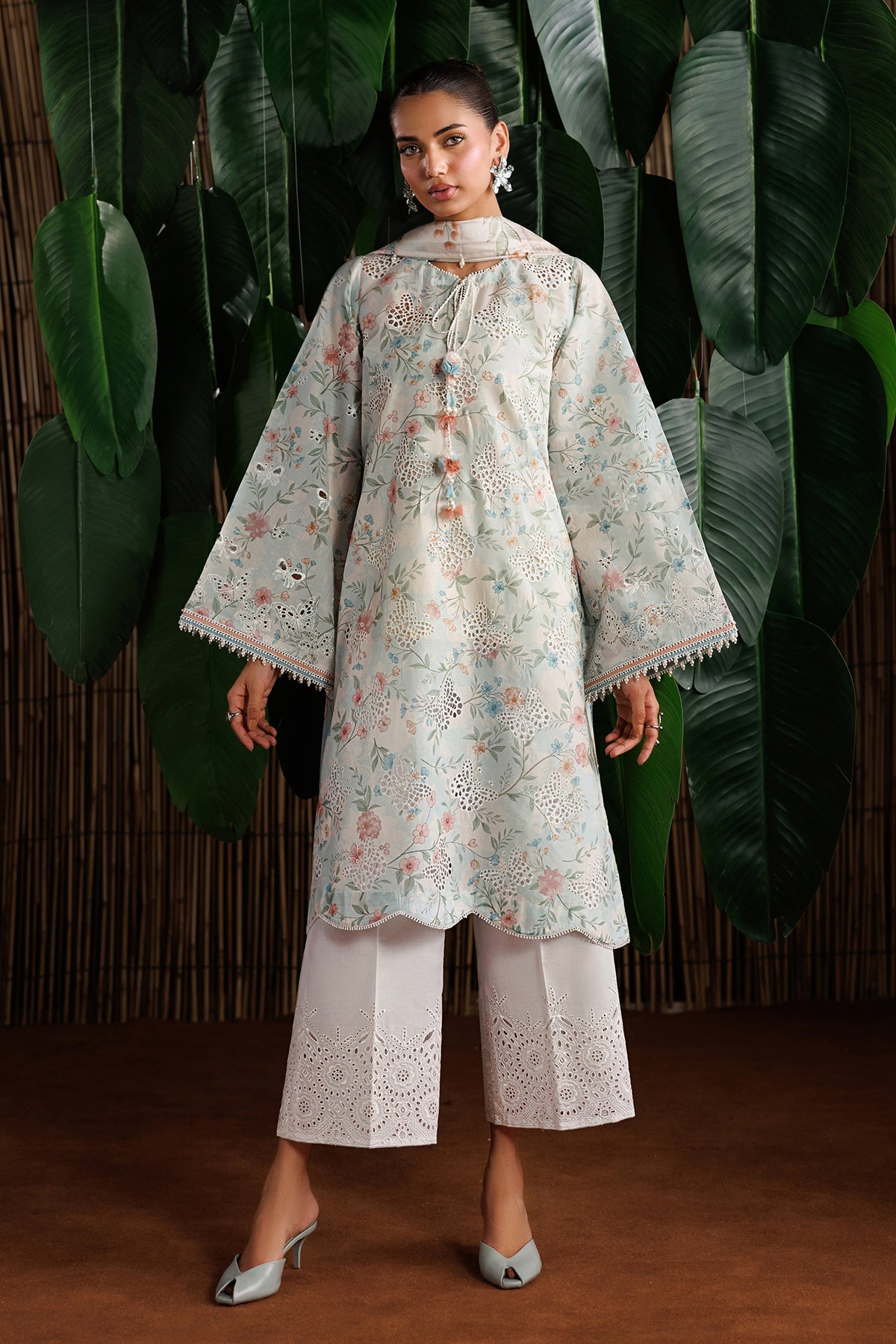 Baroque | Luxury Summer Pret | UF-4530 - Luxury Dress - available at Maria Faisal in UK and USA.