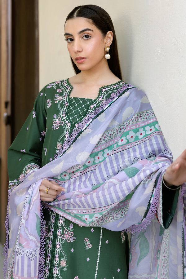 Farasha | Summer Weaves Embroidered Lawn | Emerald Eclips by Maria Faisal - Registered Vendor of : Farasha - type : Ladies Clothes - 100% original wedding dresses