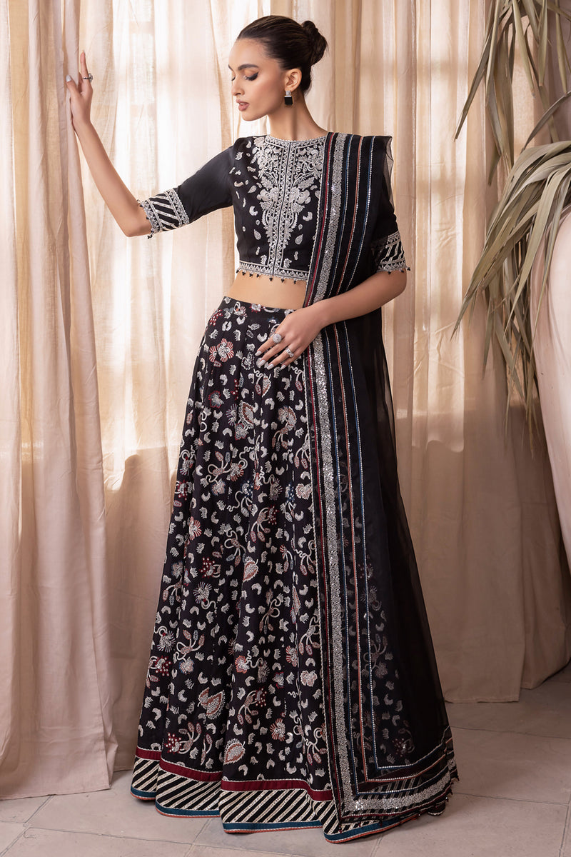 Jazmin | Formals Collection | RAW SILK UR-7015 - Ladies Clothes - Maria Faisal