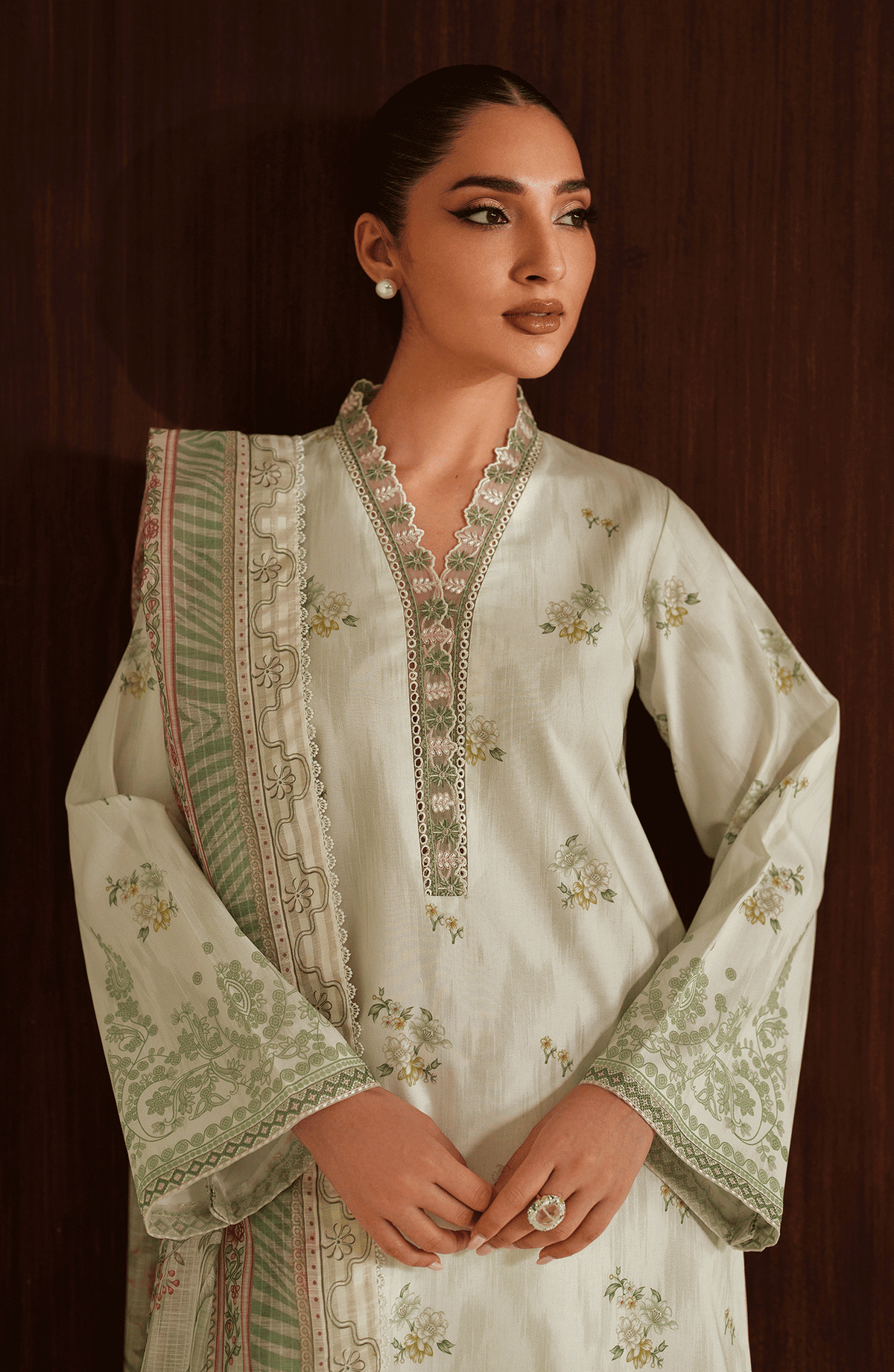 Seran | Ilara Cambric | ELVERRA - Ladies Clothes - Maria Faisal