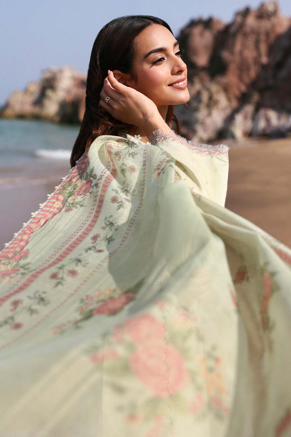Seran | Afsanah Lawn 25 | FARIHA by Maria Faisal - Registered Vendor of : Seran - type : Ladies Clothes - 100% original wedding dresses