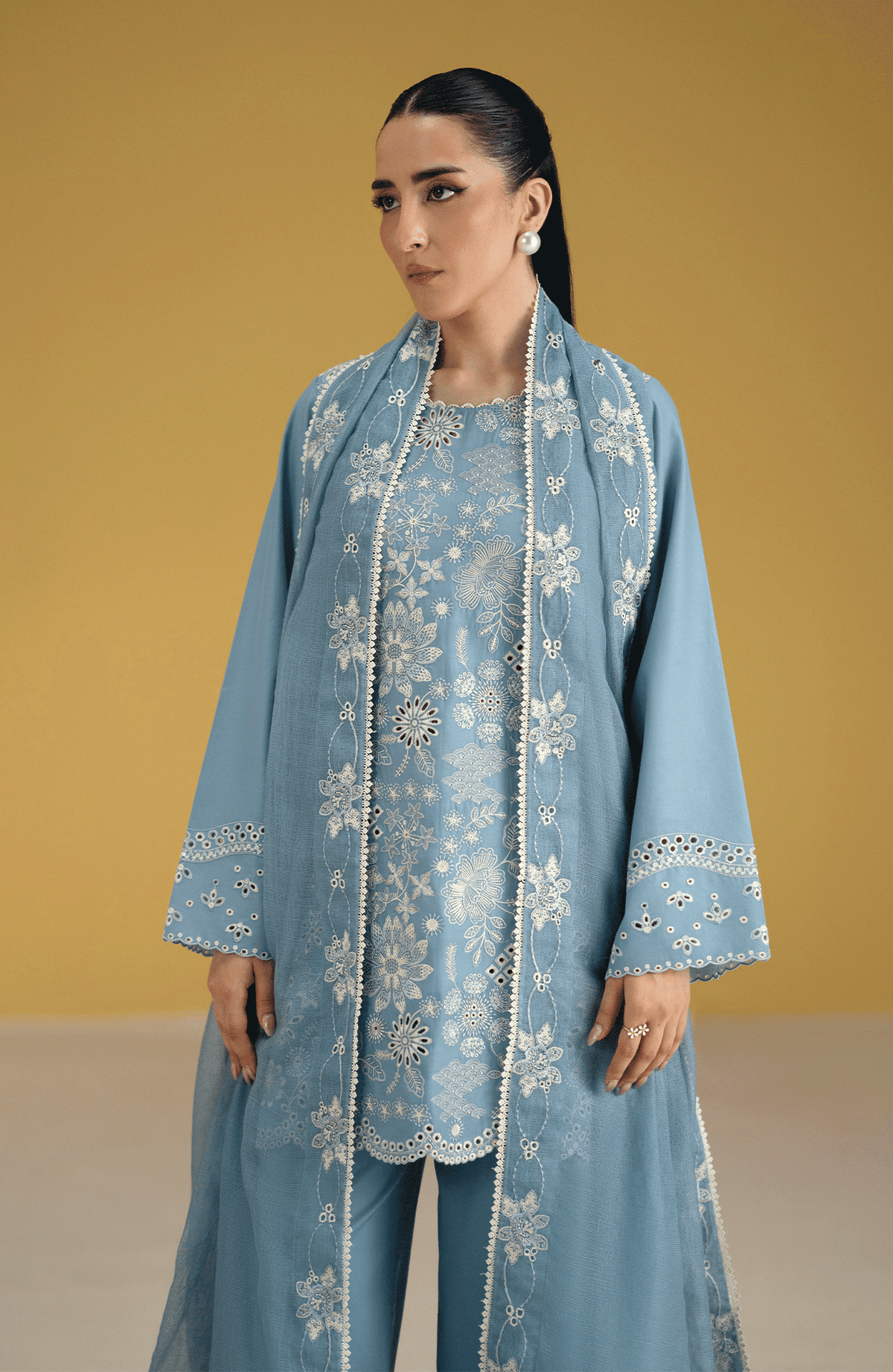 Seran | Luxury Pret | ARLA - 3pc - Ladies Clothes - Maria Faisal
