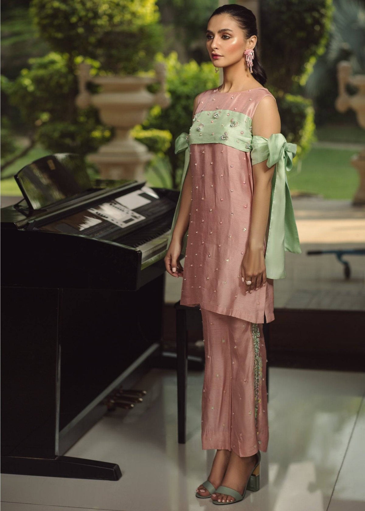 Hana | Serendipity Ready to Wear | Pistachio by Maria Faisal - Registered Vendor of : Hana - type : Ladies Clothes - 100% original wedding dresses
