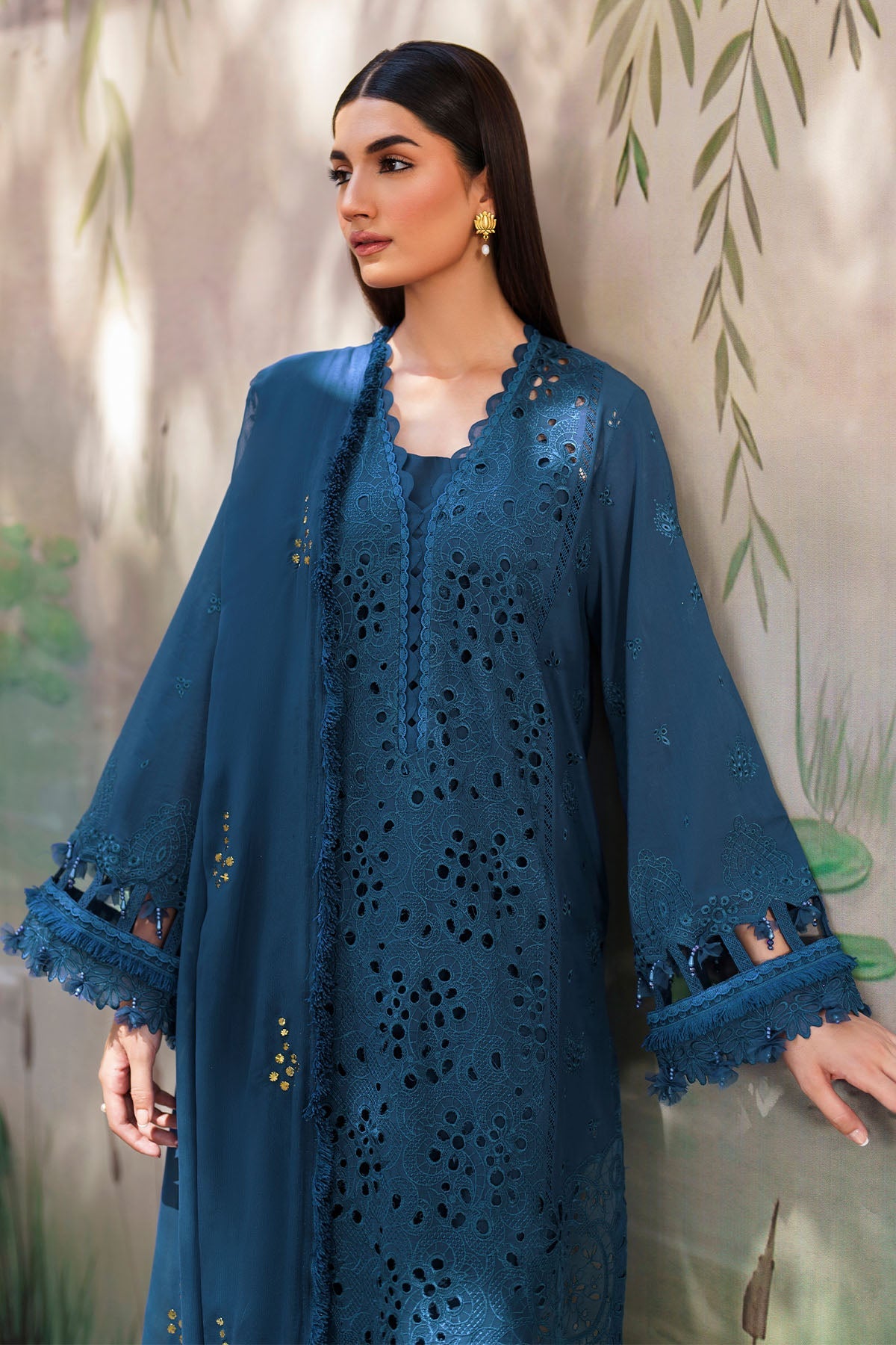 Nureh | Bazaar Lawn | NS-137 - Ladies Clothes - Maria Faisal