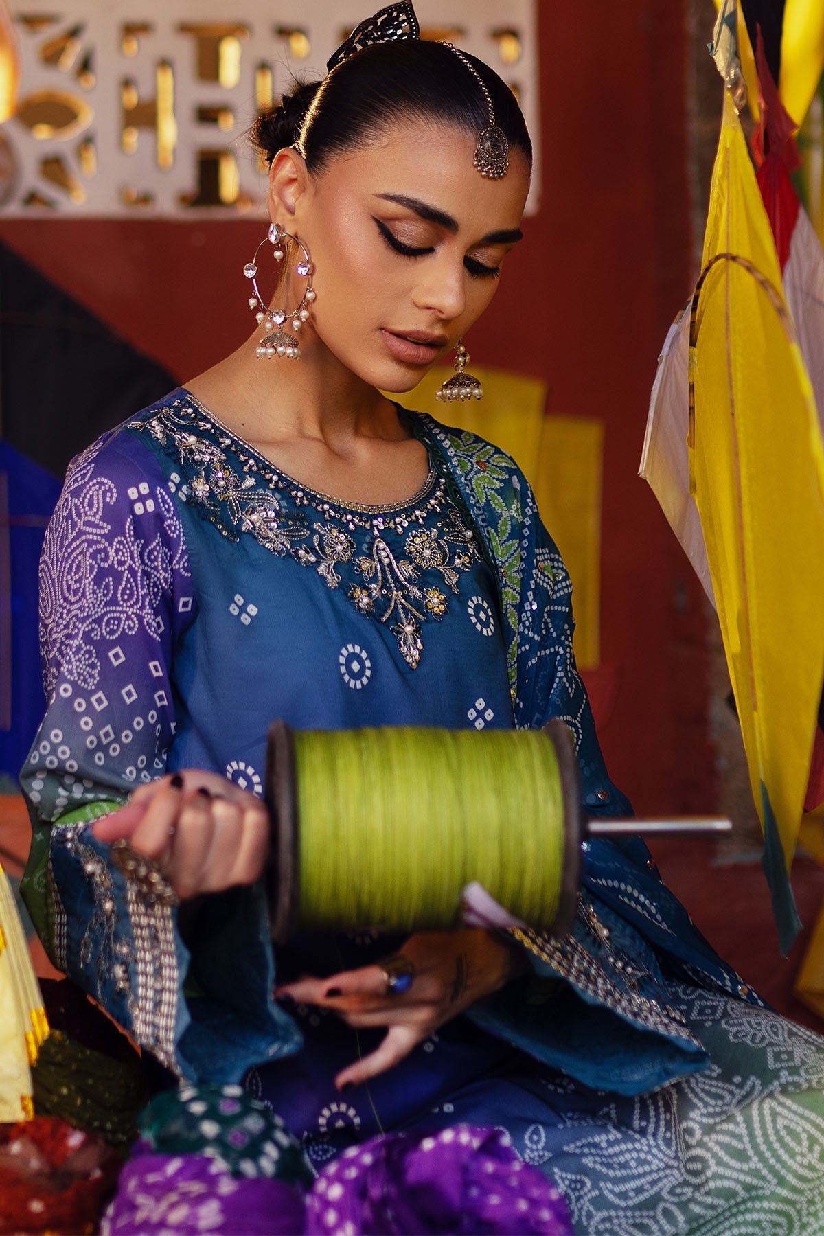 Nureh | Bazaar Lawn | NS-133 - Ladies Clothes - Maria Faisal
