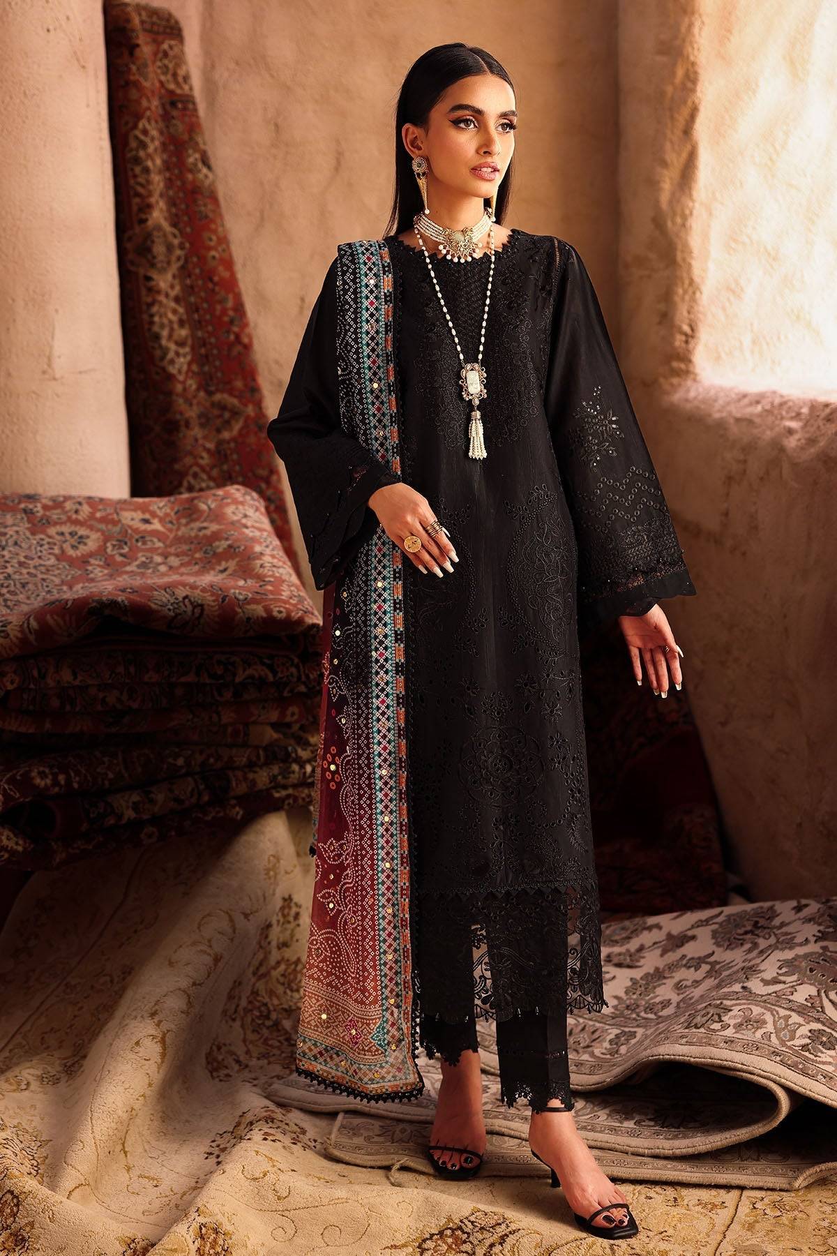 Nureh | Bazaar Lawn | NE-162 by Maria Faisal - Registered Vendor of : Nureh - type : Ladies Clothes - 100% original wedding dresses
