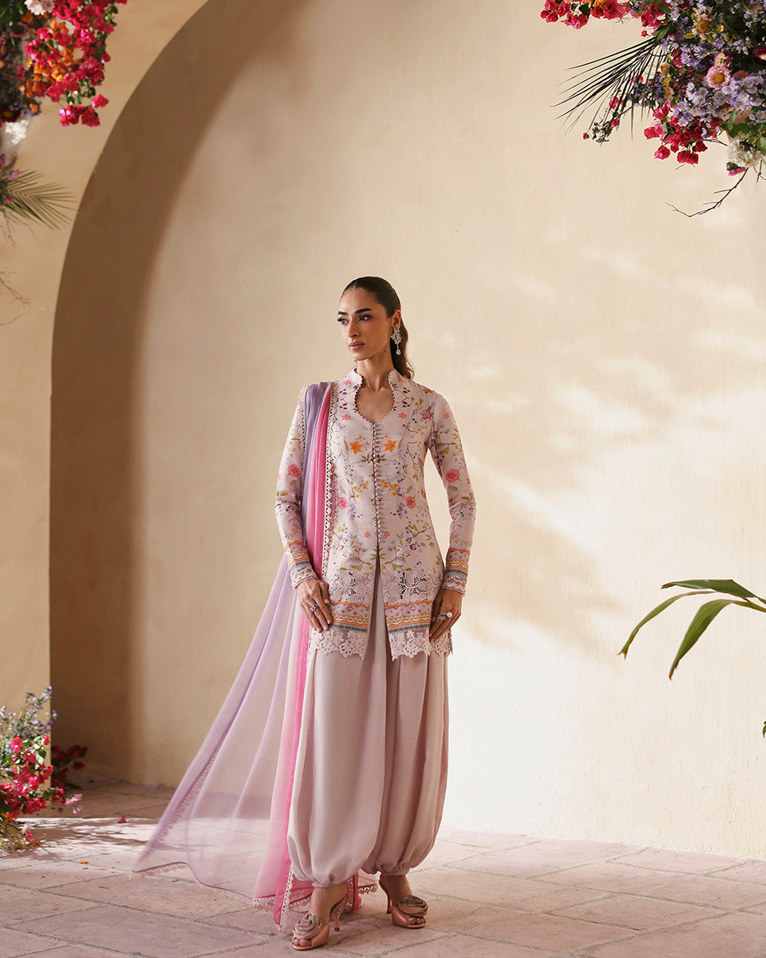 Faiza Saqlain | Serina Luxe | Inas - Formal Dress - available at Maria Faisal in UK and USA.
