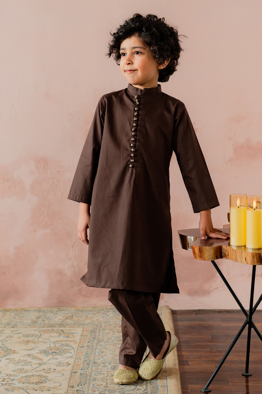 KKB-219 - by Maria Faisal - Registered Vendor of : Kastoor Kids - 100% Original Designer Dress.