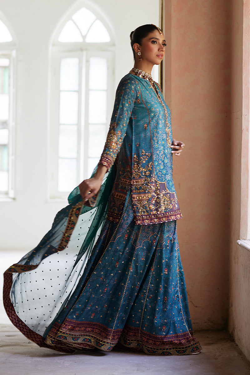 Mina Hassan | Formal Dholki Collection | Leela by Maria Faisal - Registered Vendor of : Mina Hassan - type : Ladies Clothes - 100% original wedding dresses