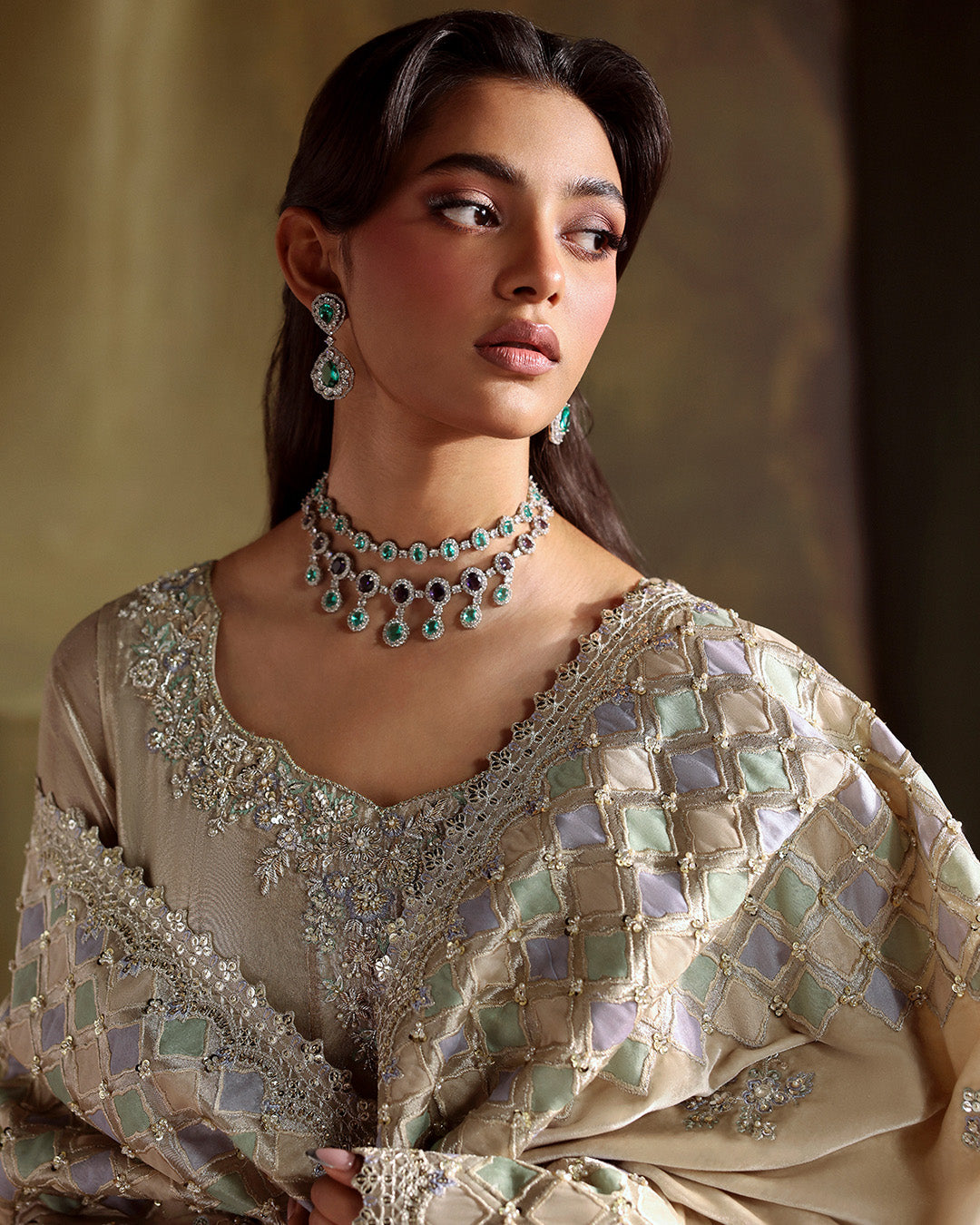 Faiza Saqlain | Zaeva Wedding Formals |Joella - Wedding Dress - available at Maria Faisal in UK and USA.