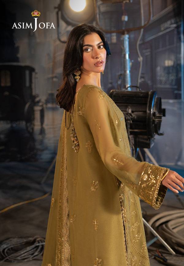 Asim Jofa | Festive Collection 25 | AJLF-15 by Maria Faisal - Registered Vendor of : Asim Jofa - type : Ladies Clothes - 100% original wedding dresses