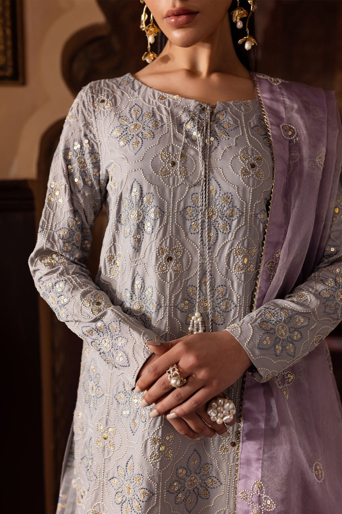 Nureh | Nur Mahal Formals | NE-142 - Ladies Clothes 