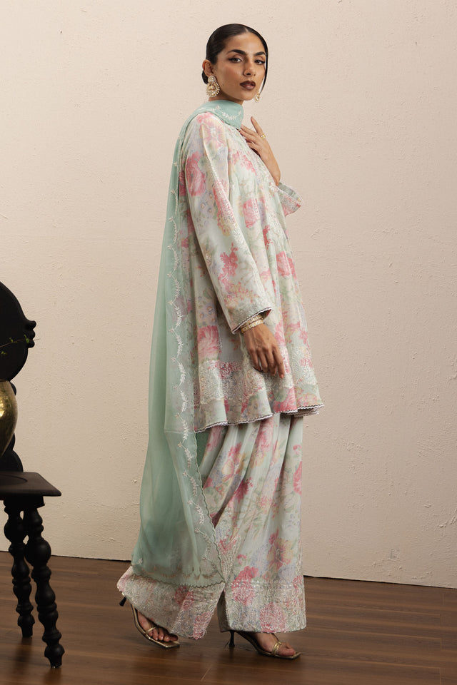 Zara Shahjahan | Festive 26 | Noor - Luxury Dress - available at Maria Faisal in UK and USA.