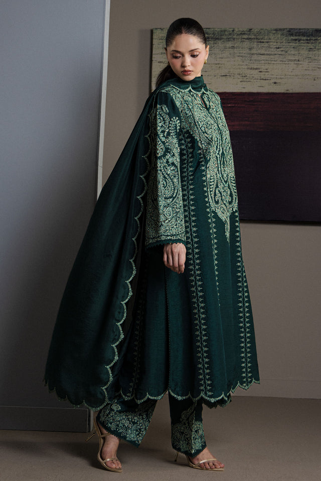 Zara Shahjahan | Festive 26 | Zehra - Luxury Dress - available at Maria Faisal in UK and USA.