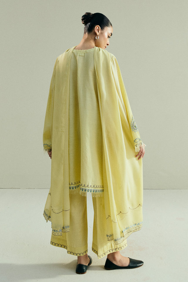 Zara Shahjahan | Pret 26 | CR25P0963A - Luxury Dress - available at Maria Faisal in UK and USA.