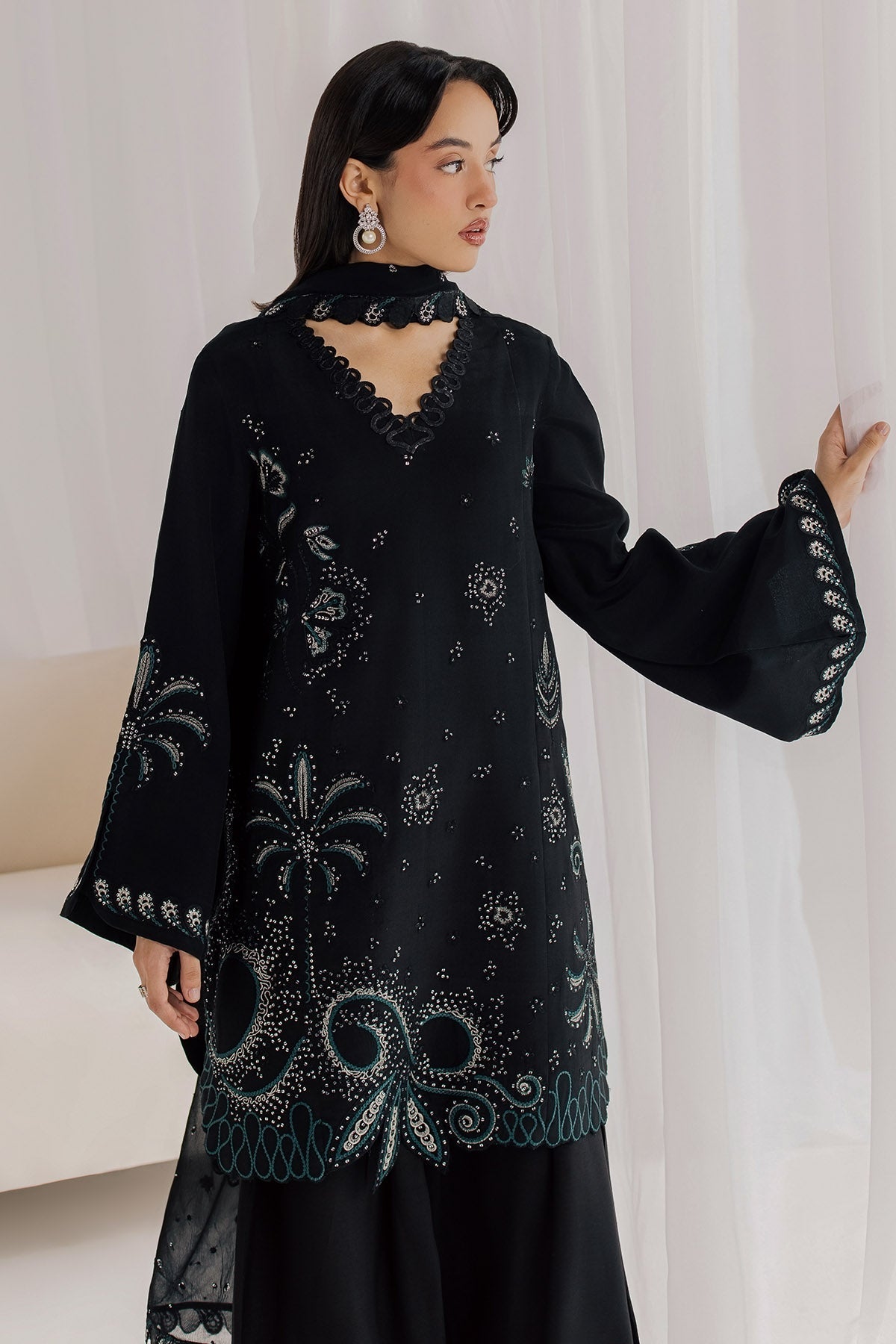 Nureh | Fancy Formal 26 | NP-811 - Formal Dress - available at Maria Faisal in UK and USA.