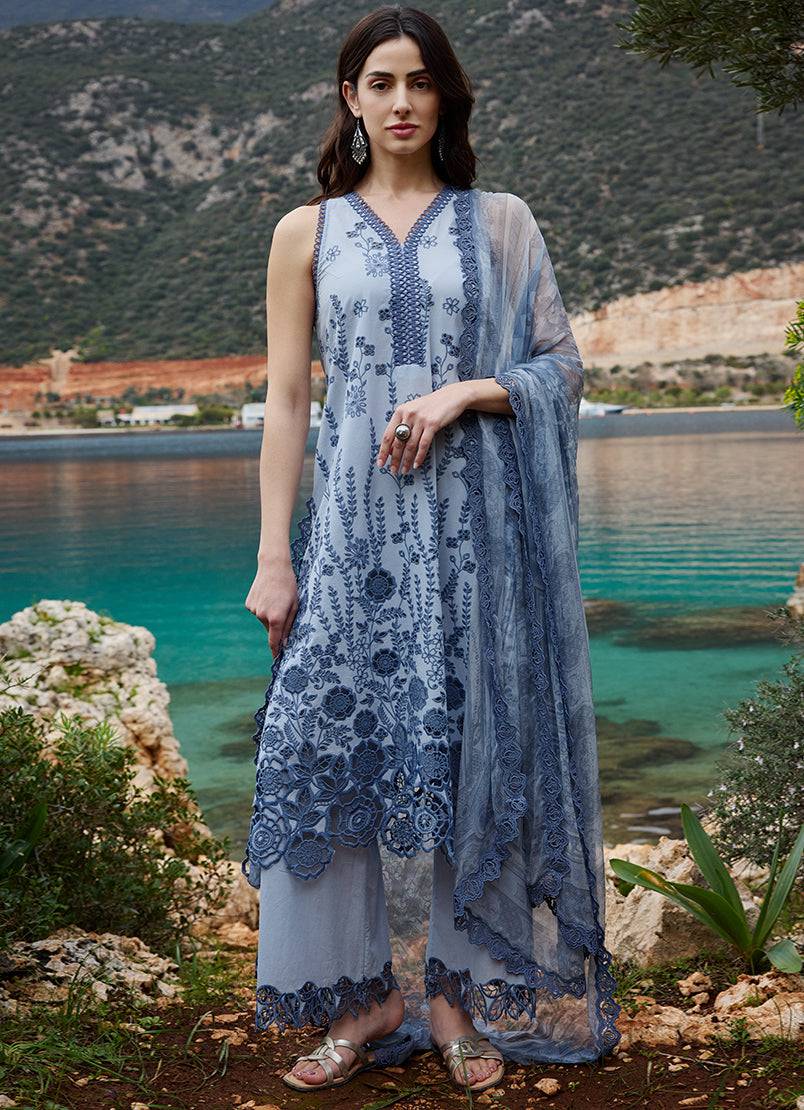 Image | Lawnkari 25 | Zayna by Maria Faisal - Registered Vendor of : Image - type : Ladies Clothes - 100% original wedding dresses