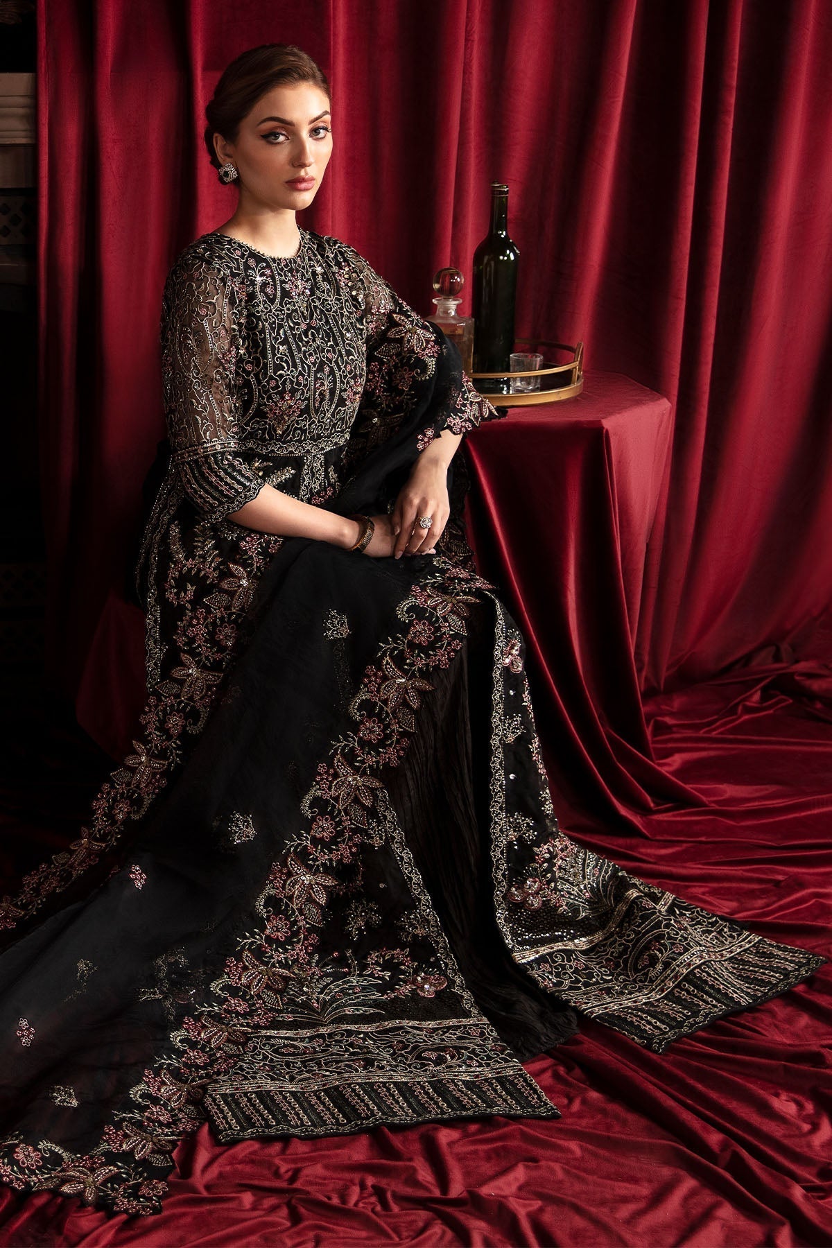 Nureh | Elanora Formal 24 | ROSE - Ladies Clothes - Maria Faisal