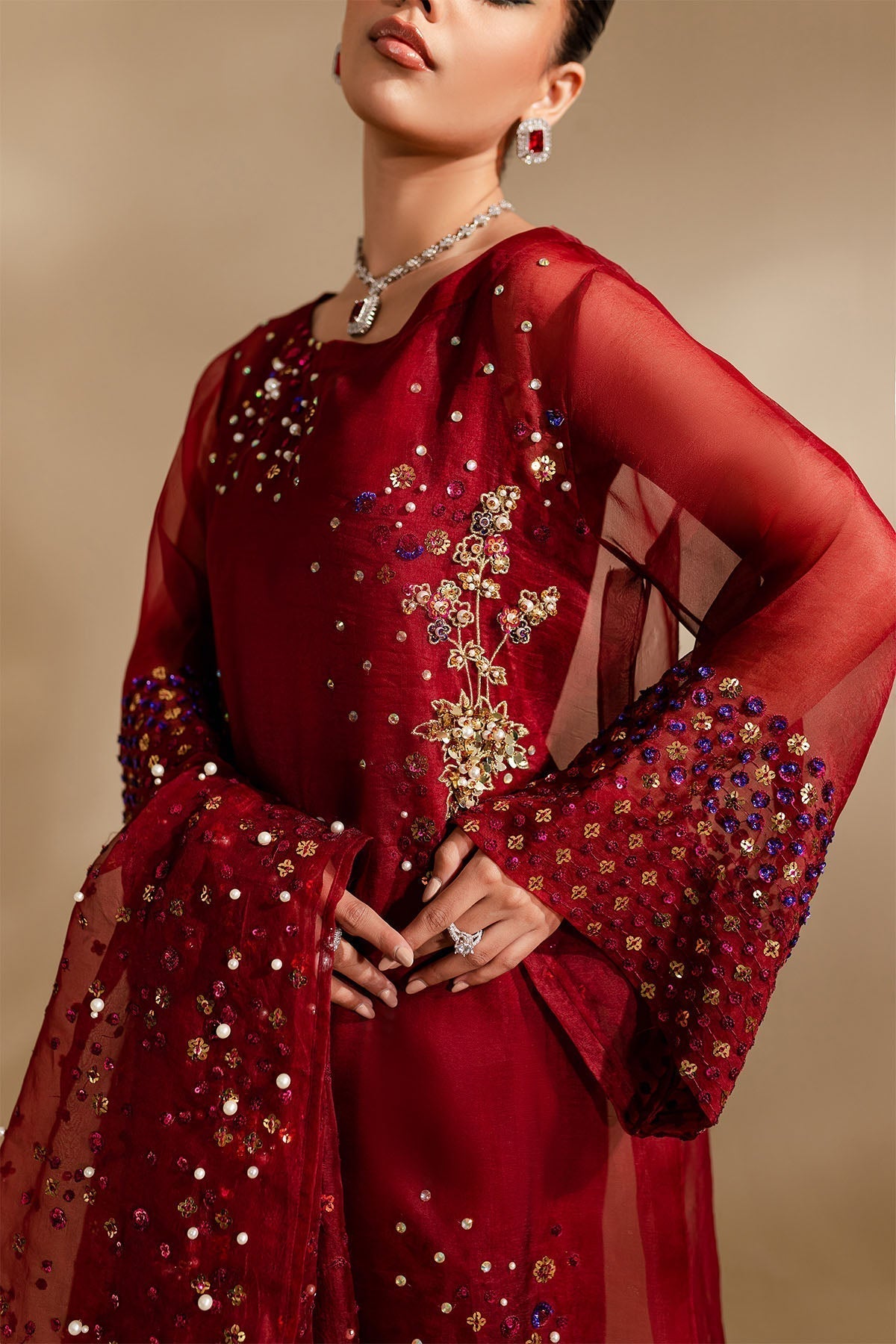 Nureh | Tiny Twinkles | LOVE STRUCK - Wedding Dress - Maria Faisal