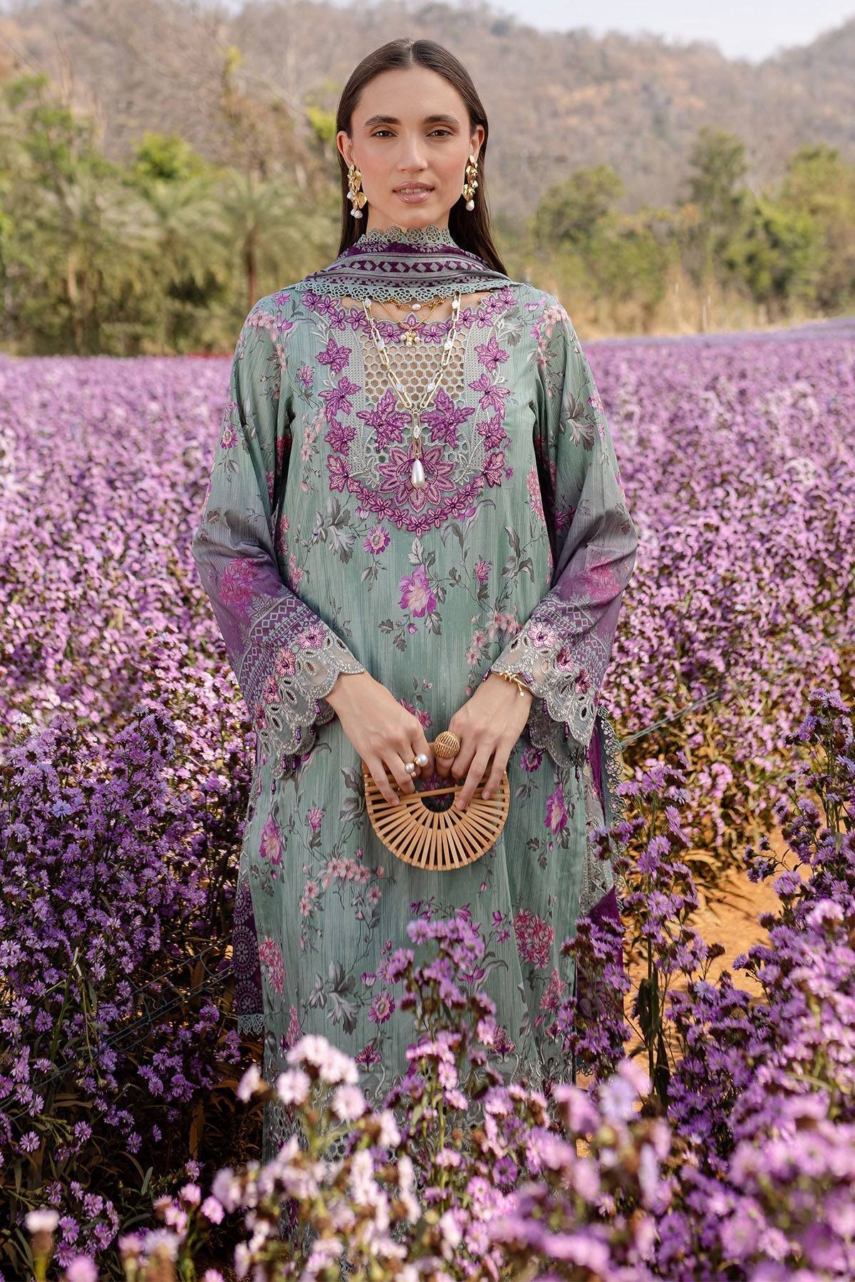 Nureh | Bloom 25 | BL-02 by Maria Faisal - Registered Vendor of : Nureh - type : Ladies Clothes - 100% original wedding dresses
