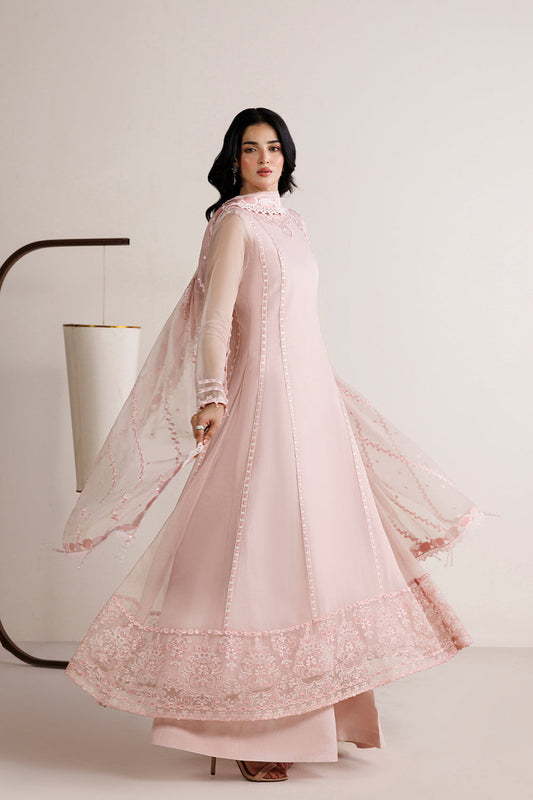 Farasha | Chiffon Essentials 26 | Blush Lily - Formal Dress - available at Maria Faisal in UK and USA.