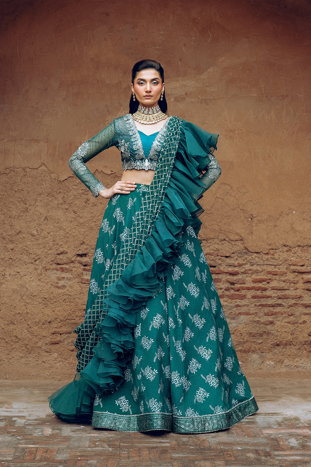 Vanya | Celestia Wedding Formals | CS-01 - Wedding Dress - Maria Faisal