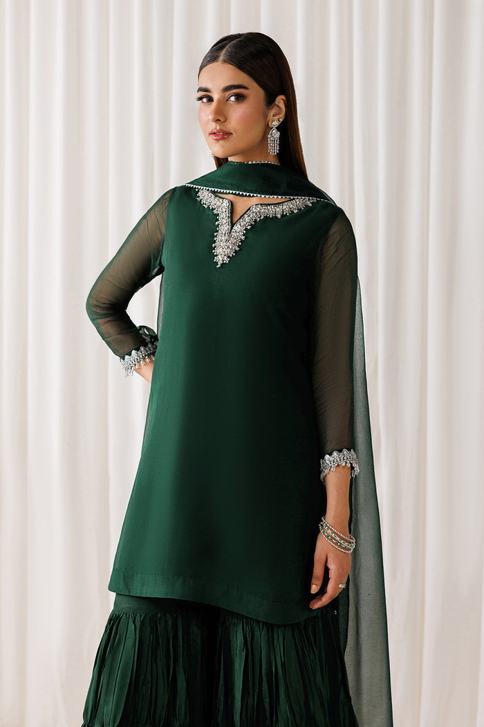 Baroque  | Luxury Pret 26 | EN-1291 - Luxury Dress - available at Maria Faisal in UK and USA.