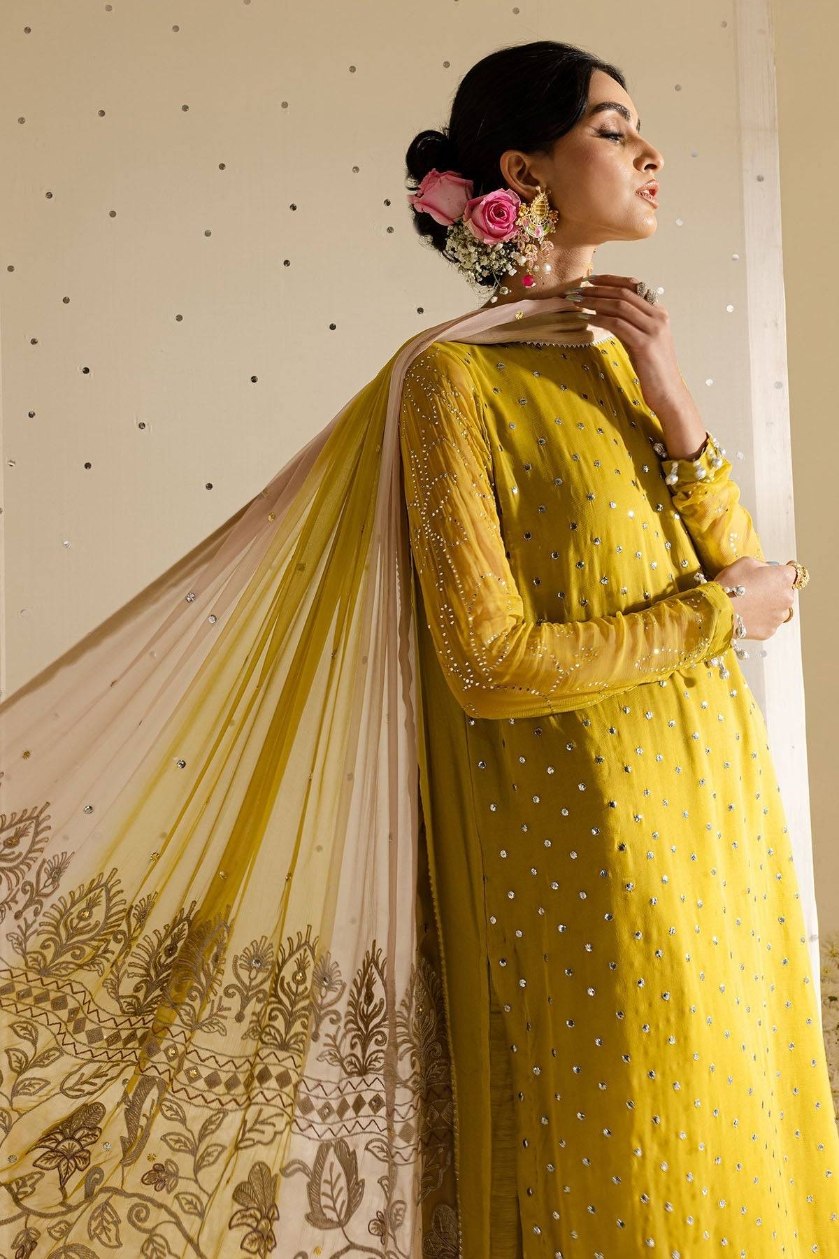 Nureh | Mukeshkari Formals | MK-08 by Maria Faisal - Registered Vendor of : Nureh - type : Ladies Clothes - 100% original wedding dresses
